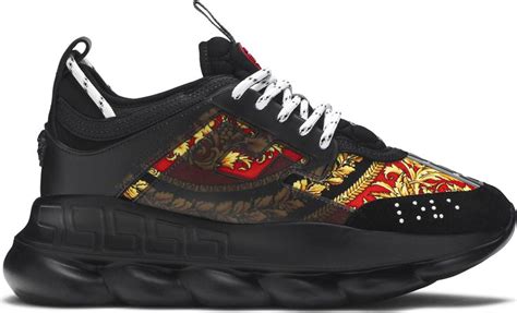 versace chain reaction black multi.